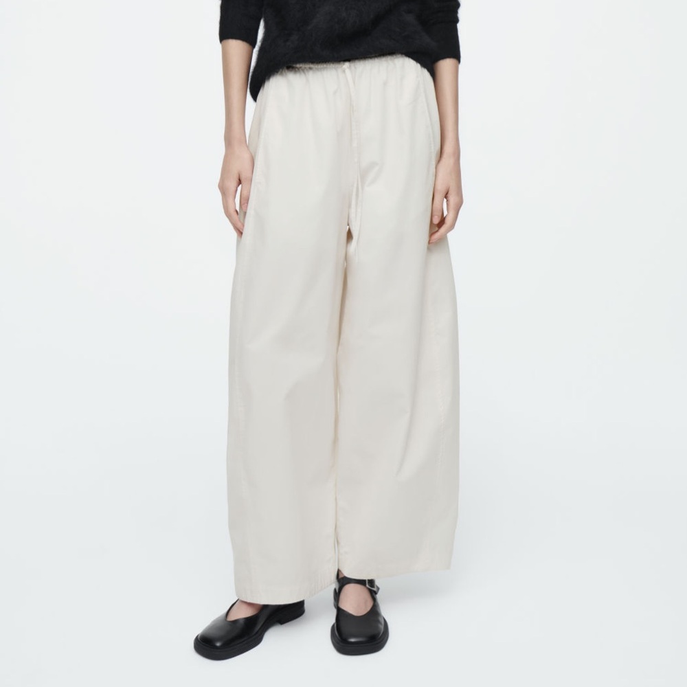 COS Elasticated Barrel Leg Pants